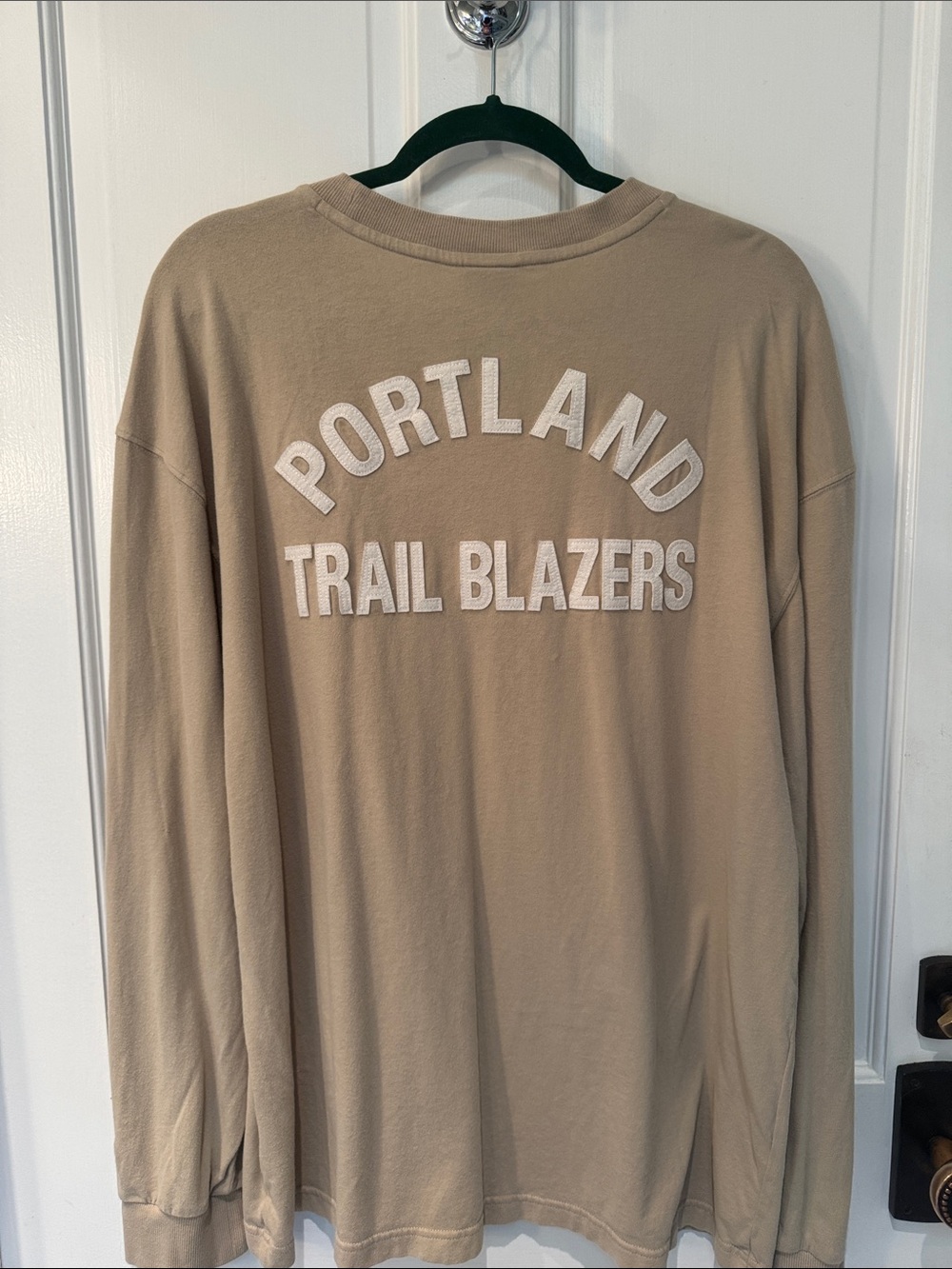 Signature Portland Trail Blazers Crewneck Sweatshirt - Beige